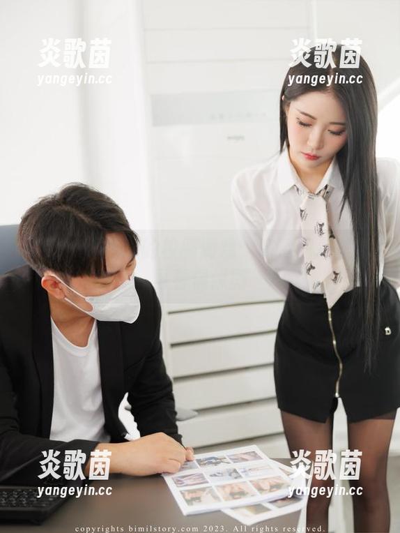 Bomi(普美)的校服游戏：高清图册里的青春偶像剧