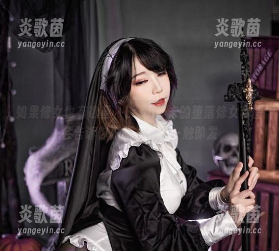 Leah梓未 如果修女也有欲望,Leah梓未的堕落修女套图会告诉你真相,资源一触即发