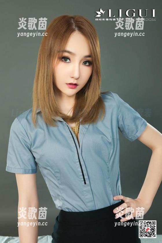 Ligui丽柜-文芮 Ligui丽柜 - 这高清写真集真是高难度表演,文芮的《孽佣丝情》让我想多了