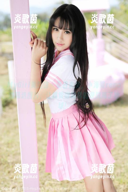 MyGirl美媛馆-小海臀rena MyGirl美媛馆 - 夏日炎炎,小海臀rena的精选图片,让我觉得她真的是脱离了地球!