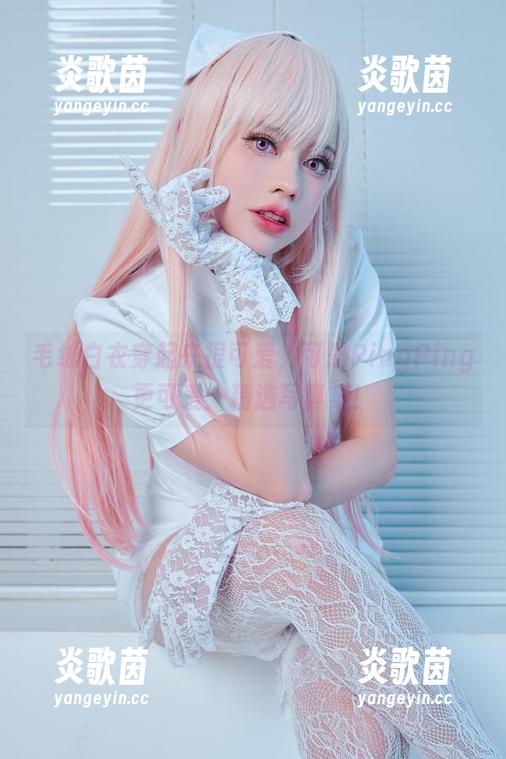 PingPing 毛绒白衣穿起来很可爱,可是PingPing更可爱:精选写真集!