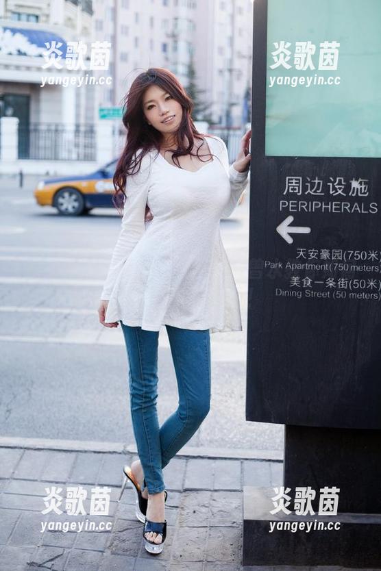 推女郎-曾水 推女郎 - 牛仔裤与无圣光:曾水教你如何在美图里做自己!