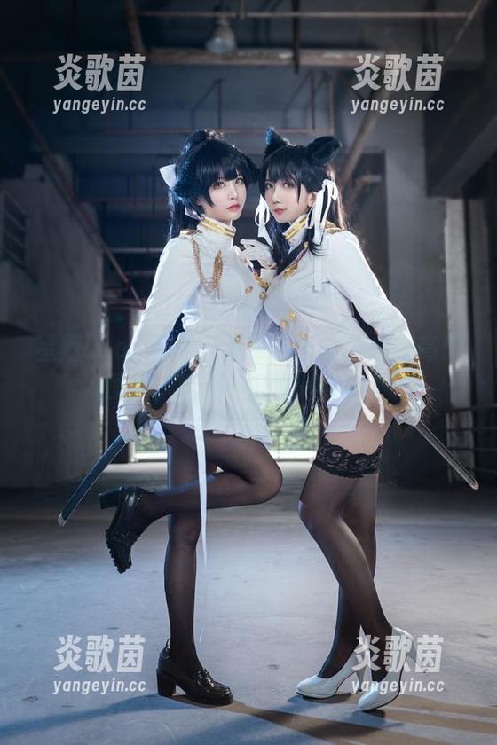 星野saori 星野saori与碧蓝航线:爱宕高雄的高清图库,能够一眨眼迷倒你!