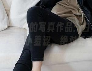 甜予摄影 – 小离的写真作品：白棉袜带来的那点小羞涩，绝对要看