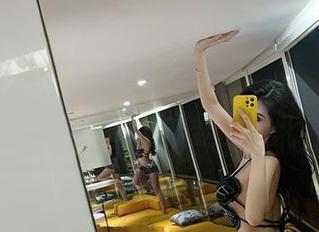 微密圈 – 精选葛征黑色浴室：这黑色的背景，居然能把一切都变得如此有趣！