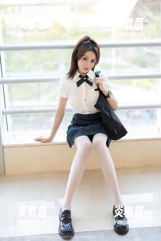 语画界 - 杨紫嫣的白丝合集，我不太懂，这种完美怎么可以不被“观看”？